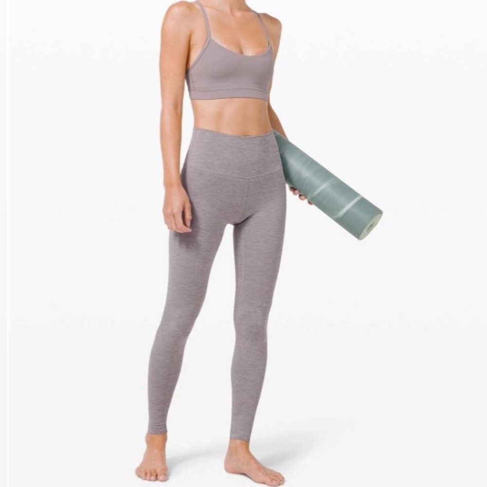 Lululemon Align Pant 28"‎ Heathered Lunar Rock Size 4